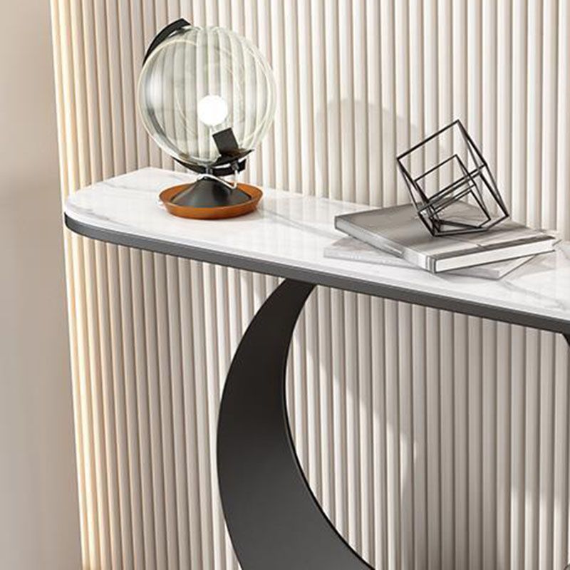 Mesa de acento de la consola moderna de 31.5 pulgadas de altura para el salón