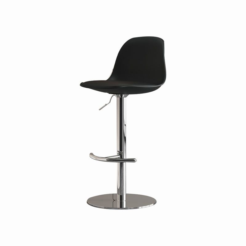 Contemporary Style Metal Bar Stool Footrest Counter Stool for Bristol