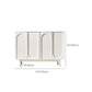 White Simple Stiple Sideboard Armadio ingegnerizzato tavolo a buffet in legno