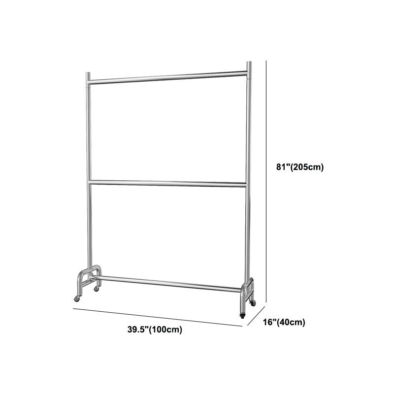 Approfilo industriale senza posizione di metallo con ruote con ruote