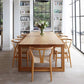 Simple Solid Wood Rectangle Dining Table Khaki Kitchen Dining Table with Double Pedestal Bases Clearhalo ' dining_table' 'Dining Tables & Seating' 'Dining Tables' 'furn' 'furn_dining_table' 'Furniture' 'furniture_dining_table' 'Kitchen & Dining Furniture' 'kitchen&dining_furn' 'kitchen' 'kitchen_dining_table' 1200x1200_9b3ad8d1-f96d-4ad1-8171-eafce3317729