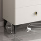 Stone Glam Aufbewahrungstruhe Schlafzimmer 16" breite Kommode mit Schubladen