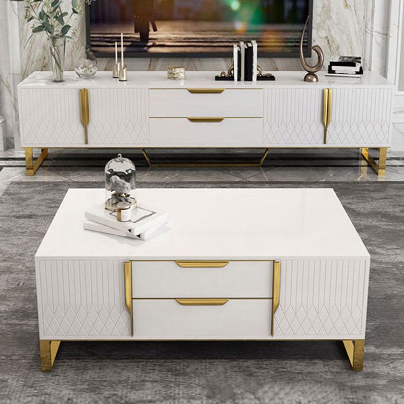 Wooden Media Console Contemporary TV Stand Console for Living Room Clearhalo 'furn' 'furn_tv_stands_entertainment_centers' 'Furniture' 'Living Room Furniture' 'TV Stands & Entertainment Centers' 'TV Stands & Media Storage Furniture' 'tv_stands_entertainment_centers' 1200x1200_9b3c65c2-b398-41d5-bd64-8883400c5885