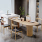 Solid Wood Contemporary Free Form Indoor Table Wood Top Table for Dining Room Clearhalo ' dining_table' 'Dining Tables & Seating' 'Dining Tables' 'furn' 'furn_dining_table' 'Furniture' 'furniture_dining_table' 'Kitchen & Dining Furniture' 'kitchen&dining_furn' 'kitchen' 'kitchen_dining_table' 1200x1200_9b3f7101-f5f0-415b-9e0a-40b6e45d65b9