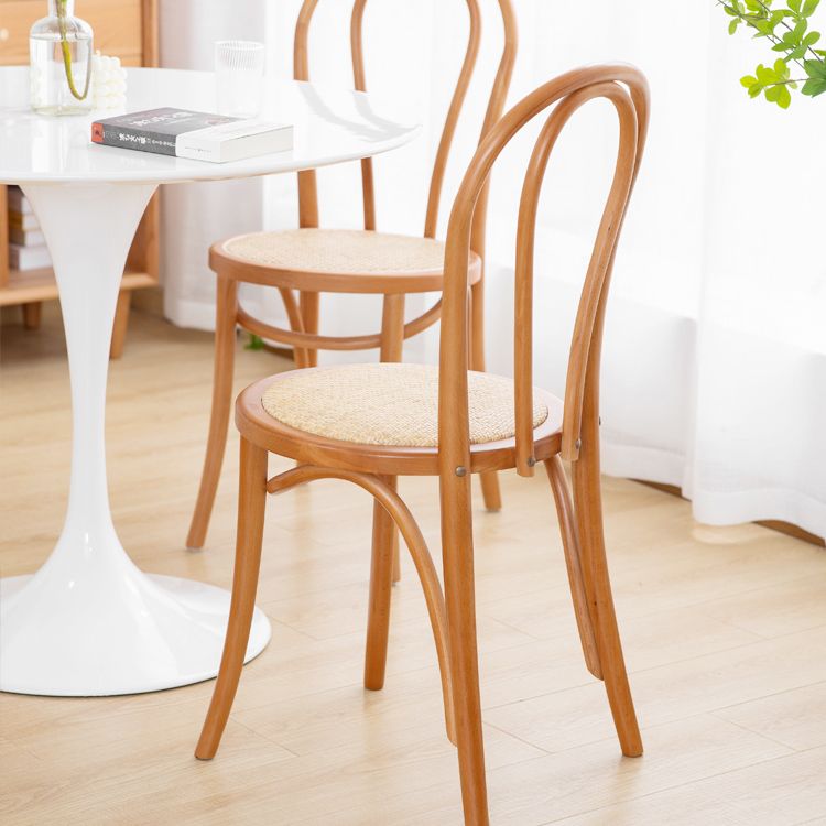 Traditional Style Dining Room Solid Wood Dining Chair Slat Back Side Chair Clearhalo ' kitchen&dining_furn' 'Dining Chairs' 'Dining Tables & Seating' 'dining_chair' 'furn' 'furn_dining_chair' 'Furniture' 'furniture_dining_chair' 'Kitchen & Dining Furniture' 'kitchen' 1200x1200_9b3fac27-0ddc-458d-b861-05fbaac38686