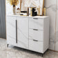 Ingegnere sideboard in stile glam Sideboard in legno con porta per il soggiorno uso