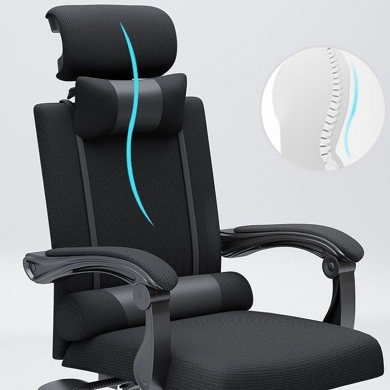 Sedia da task imbottita ergonomica sedia moderna per ufficio con ruote