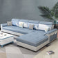 Contemporary 4-seater Sofa Sewn Pillow Back Sectional with Storage Clearhalo 'furn' 'furn_sofas' 'Furniture' 'furniture_sectionals' 'kitchen' 'kitchen_sofas' 'Living Room Furniture' 'Sectionals' 'Sofa' 'sofas' 1200x1200_9b492920-17b2-4ad6-8a95-71685091d719