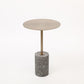 Mid-century Modern Cocktail Table Metal Iron Round Coffee Table with Top Clearhalo 'Coffee & Accent Tables' 'End & Side Tables' 'end_side_table' 'end_side_tables' 'furn' 'furn_end_side_tables' 'Furniture' 'furniture_end_side_table' 'Living Room Furniture' 1200x1200_9b4b48d1-74d2-4335-a100-f6884cab26c3