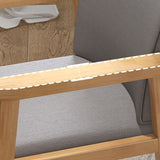 Wooden Contemporary Style Dining Arm Chair Indoor Kitchen Side Chairs of 18'' Wide Clearhalo ' kitchen&dining_furn' 'Dining Chairs' 'Dining Tables & Seating' 'dining_chair' 'furn' 'furn_dining_chair' 'Furniture' 'furniture_dining_chair' 'Kitchen & Dining Furniture' 'kitchen' 1200x1200_9b4b7643-860f-42c0-8729-93561148164f