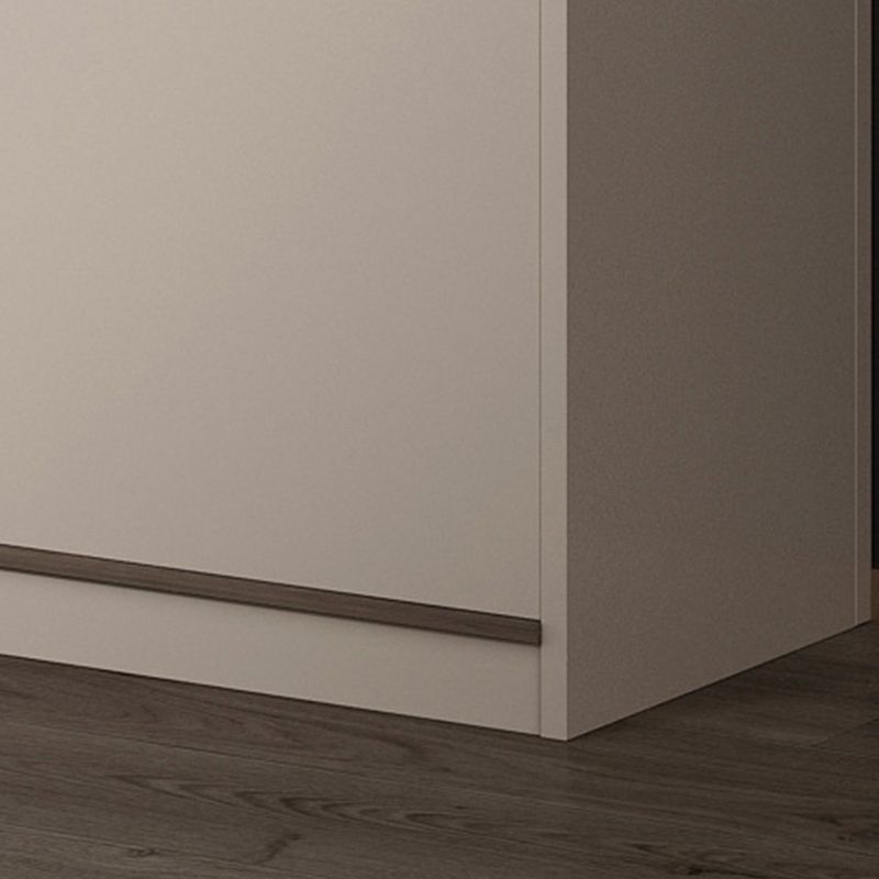 Armoire de fichiers de style industriel en bois vertical armoire à classement vertical pour le bureau à domicile