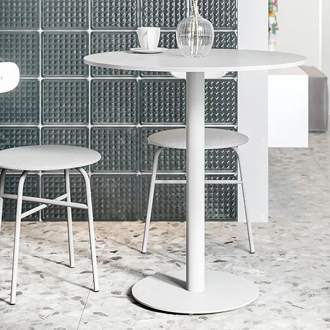 Round Pedestal Dinette Table Simplicity Style Dining Site Table for Home Use Clearhalo ' dining_table' 'Dining Tables & Seating' 'Dining Tables' 'furn' 'furn_dining_table' 'Furniture' 'furniture_dining_table' 'Kitchen & Dining Furniture' 'kitchen&dining_furn' 'kitchen' 'kitchen_dining_table' 1200x1200_9b4d717f-9a9d-40d8-8216-916cc7aa34f6