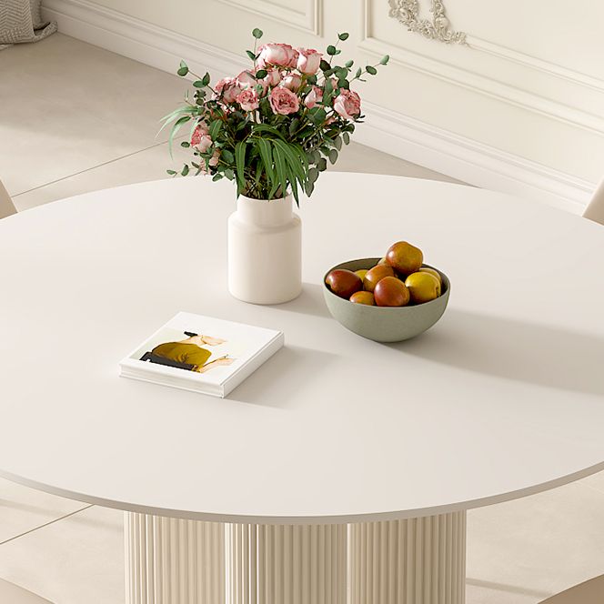 1/5 Piece Stone Top Contemporary Style Dining Room Chair Set Clearhalo 'Dining Room Sets' 'Dining Tables & Seating' 'dining_room_set' 'furn' 'furn_dining_room_set' 'Furniture' 'Kitchen & Dining Furniture' 1200x1200_9b4e4050-1f6b-4a63-b309-e97279f1dbed