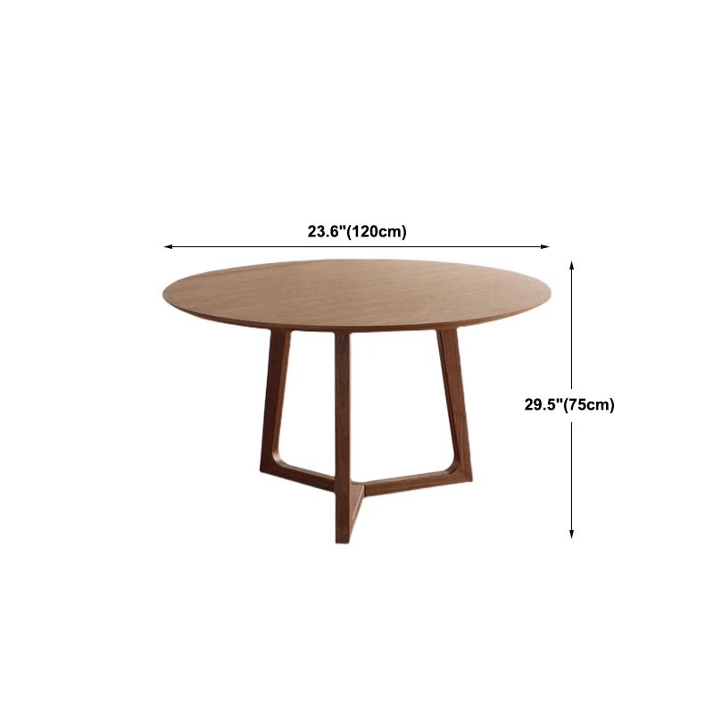 Scandinavian Coffee Cocktail Table Round Wooden Coffee Table Set for Living Room