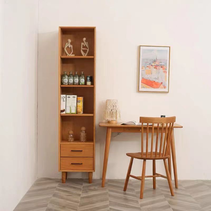 Mid-Century Modern Solid Wood Chest Rectangle Accent Cabinet with Drawer Clearhalo 'Cabinets & Chests' 'cabinets_chests' 'furn' 'furn_cabinets_chests' 'Furniture' 'Living Room Furniture' 1200x1200_9b512975-9420-4772-b309-f31c0be7b377