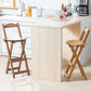 Modern Home Footrest Folding Stool Matte Finish Bamboo Barstool Clearhalo 'Bar Furniture' 'Bar Stools' 'bar_stools' 'furn' 'furn_bar_stools' 'Furniture' 'Kitchen & Dining Furniture' 1200x1200_9b51c1b2-6ff0-481b-8686-71a7780ee39f