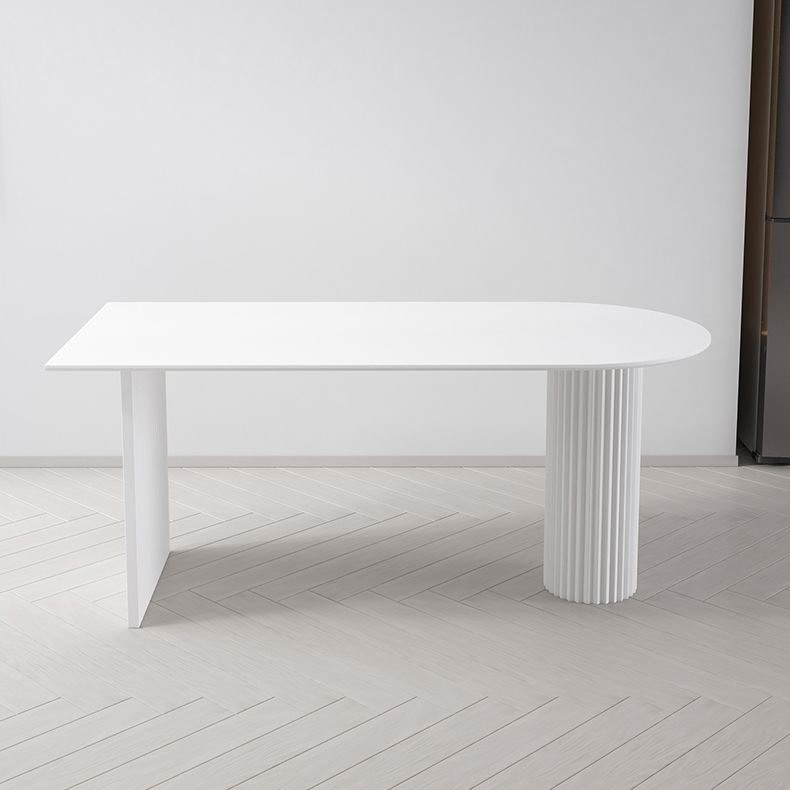 Dining Room Kitchen Table Modern Oval Solid Wood Double Pedestal Table Clearhalo 'Dining Tables & Seating' 'Dining Tables' 'dining_table' 'furn' 'furn_dining_table' 'Furniture' 'furniture_dining_table' 'Kitchen & Dining Furniture' 'kitchen' 'kitchen_dining_table' 1200x1200_9b573fef-7ef5-4e42-bcb9-22b69b2586ce