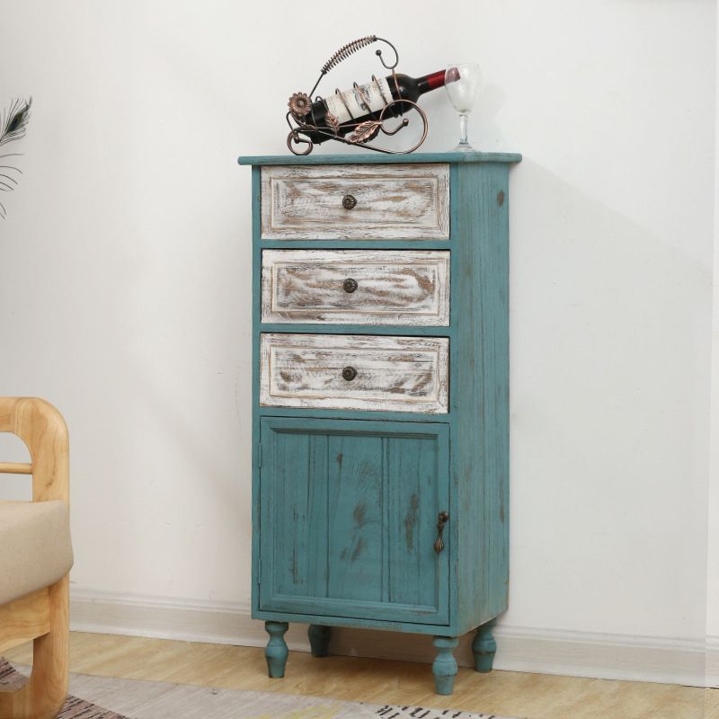 Industrial Accent Cabinet with 1 Door Turned Legs Storage Cabinet with Drawers Clearhalo 'Cabinets & Chests' 'cabinets_chests' 'furn' 'furn_cabinets_chests' 'Furniture' 'Living Room Furniture' 1200x1200_9b580cd4-a4fd-498d-b6e2-072d36c48dcb