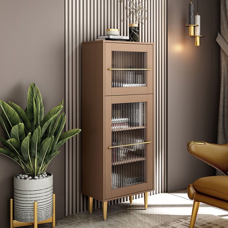 53 "H PORTE DE PORTE PORTE LA BATÉE DE BOIS GLAM GLAM CAPACT AVEC Rangement pour le salon