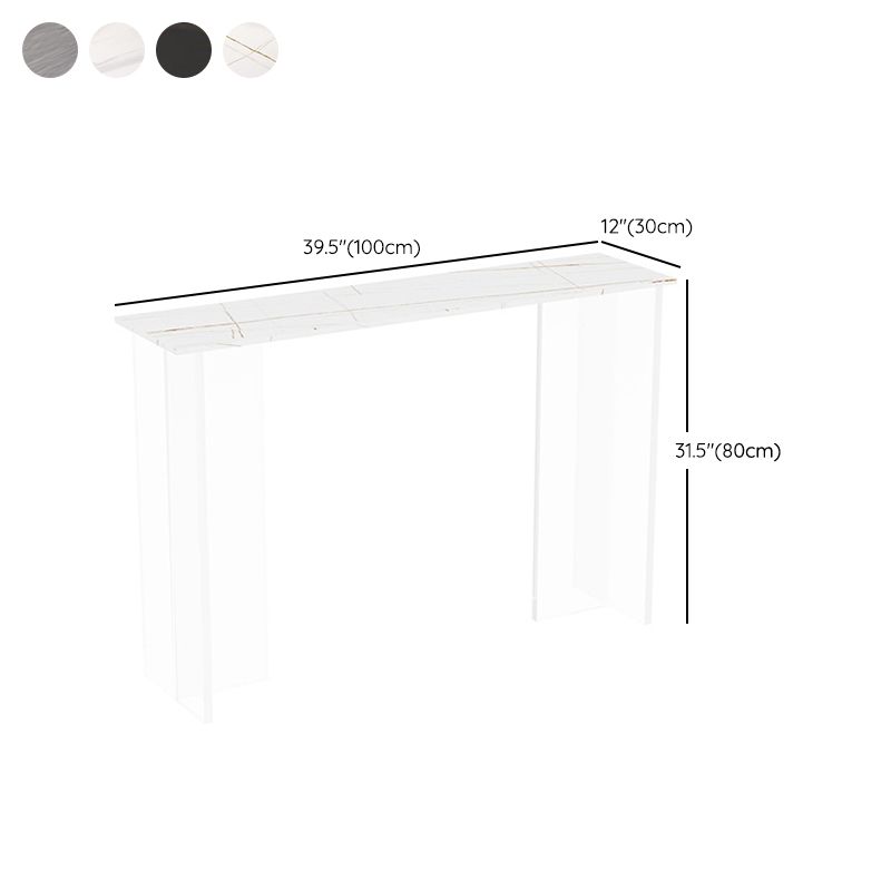 11.8" W Modern Console Accent Table Antique Finish Console Sofa Table Clearhalo 'Console Tables' 'console_tables' 'Entry & Mudroom Furniture' 'furn' 'furn_console_tables' 'Furniture' 1200x1200_9b5a8b05-1f32-4143-b0d5-0c763758d454