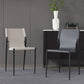 Industrial Design Leather Dining Side Armless Chairs Solid Back Chair Clearhalo ' kitchen&dining_furn' 'Dining Chairs' 'Dining Tables & Seating' 'dining_chair' 'furn' 'furn_dining_chair' 'Furniture' 'furniture_dining_chair' 'Kitchen & Dining Furniture' 'kitchen' 1200x1200_9b5bc90a-dd5a-4858-bc5c-4ccfc3158b00