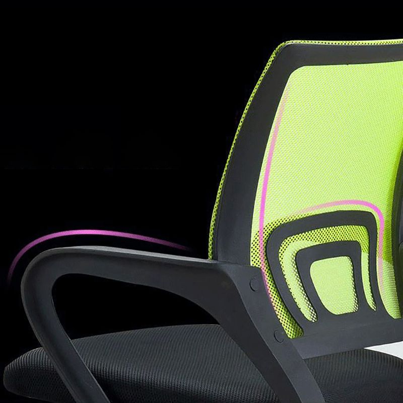 Fixed Arms Bureau Stoel Hedendaagse Mid Back Home Taakstoel