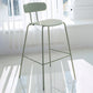Modern Bar-stool Plastic Counter Bar Stool for Kitchen Bar with Metal Legs Clearhalo 'Bar Furniture' 'Bar Stools' 'bar_stools' 'furn' 'furn_bar_stools' 'Furniture' 'furniture_bar_stools' 'Kitchen & Dining Furniture' 1200x1200_9b5eb2d0-05c0-43c8-b533-f566134bfad4
