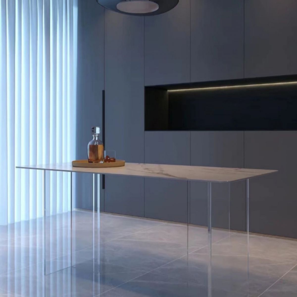 Modern 1/7 Pieces Dining Set Rectangle Stone Dining Table for Dining Room Clearhalo 'Dining Room Sets' 'Dining Tables & Seating' 'dining_room_set' 'furn' 'furn_dining_room_set' 'Furniture' 'furniture_dining_room_set' 'Kitchen & Dining Furniture' 1200x1200_9b5f2a65-43c6-44c2-afc0-9ee99671639f