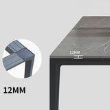 Sintered Stone Dining Table Industrial Style 4 Legs Table for Dining Room Clearhalo ' dining_table' 'Dining Tables & Seating' 'Dining Tables' 'furn' 'furn_dining_table' 'Furniture' 'furniture_dining_table' 'Kitchen & Dining Furniture' 'kitchen&dining_furn' 'kitchen' 'kitchen_dining_table' 1200x1200_9b602400-ae09-4282-a728-3a97a8b88c88
