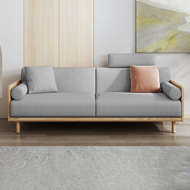 Linen Modern Sofa 33"W P Sofa Pillow Top Arm for Living Room Clearhalo 'furn' 'furn_sofas' 'Furniture' 'furniture_sofas' 'kitchen' 'kitchen_sofas' 'Living Room Furniture' 'Sofa' 'sofas' 1200x1200_9b65d878-3d33-43ca-a068-c4c8b63a3906