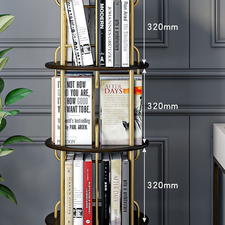 Nordic Geometric Bookcase Rotatable Study Room Storage Bookshelf Clearhalo 'Bookcases' 'furn' 'furn_bookcases' 'Furniture' 'Office Furniture' 1200x1200_9b660bd6-f6c1-4a12-831a-0791256cb68a