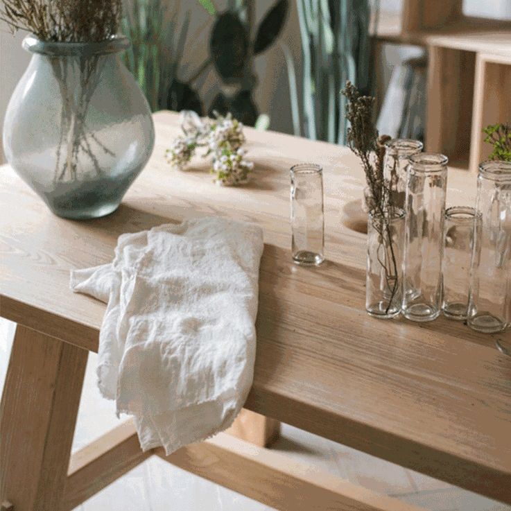 Tavolo in legno massiccio di pino naturale moderno tavolo da base di cavalletto rettangolo moderno