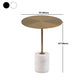 Marble Pedestal End Table Metal Black/ Gold Round Side End Table Clearhalo 'Coffee & Accent Tables' 'End & Side Tables' 'end_side_table' 'end_side_tables' 'furn' 'furn_end_side_tables' 'Furniture' 'furniture_end_side_table' 'Living Room Furniture' 1200x1200_9b676970-abe3-4b2b-a984-d1344c0eabe2