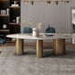 Traditional Luxury Oval Dining Table White Sintered Stone Dining Table with 3 Legs Clearhalo ' dining_table' 'Dining Tables & Seating' 'Dining Tables' 'furn' 'furn_dining_table' 'Furniture' 'furniture_dining_table' 'Kitchen & Dining Furniture' 'kitchen&dining_furn' 'kitchen' 'kitchen_dining_table' 1200x1200_9b68b2ec-c8f3-47eb-86e6-24166a515f80