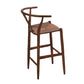 Industrial Low Back Dining Stool Solid Wood Bar Stool with Footrest Clearhalo 'Bar Furniture' 'Bar Stools' 'bar_stools' 'furn' 'furn_bar_stools' 'Furniture' 'Kitchen & Dining Furniture' 1200x1200_9b6934f9-2c2e-42a9-8a19-d7b29046e196