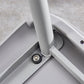 Indoor Glam Low Back Bar Stool Armless Metal and Plastic Bar Stool