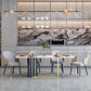 Nordic 1/5 Pieces Dining Set Rectangle Stone Dining Table for Dining Room Kitchen Clearhalo 'Dining Room Sets' 'Dining Tables & Seating' 'dining_room_set' 'furn' 'furn_dining_room_set' 'Furniture' 'Kitchen & Dining Furniture' 1200x1200_9b6e4da4-ae23-4f97-9e56-e42eb7ee2cfa