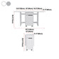 Rectangle Stone Dining Site Table Simplicity Style Drop Leaf Table for Home Clearhalo ' dining_table' 'Dining Tables & Seating' 'Dining Tables' 'furn' 'furn_dining_table' 'Furniture' 'furniture_dining_table' 'Kitchen & Dining Furniture' 'kitchen&dining_furn' 'kitchen' 'kitchen_dining_table' 1200x1200_9b6fb9fa-666e-42a1-94be-bd62ab9fb9d5