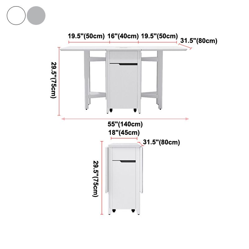 Rectangle Stone Dining Site Table Simplicity Style Drop Leaf Table for Home Clearhalo ' dining_table' 'Dining Tables & Seating' 'Dining Tables' 'furn' 'furn_dining_table' 'Furniture' 'furniture_dining_table' 'Kitchen & Dining Furniture' 'kitchen&dining_furn' 'kitchen' 'kitchen_dining_table' 1200x1200_9b6fb9fa-666e-42a1-94be-bd62ab9fb9d5