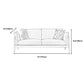 Linen Modern Sofa 32.6"W Recessed Arm Sofa with Loose Back for Living Room Clearhalo 'furn' 'furn_sofas' 'Furniture' 'furniture_sofas' 'kitchen' 'kitchen_sofas' 'Living Room Furniture' 'Sofa' 'sofas' 1200x1200_9b70e27c-890f-41eb-ae75-64fd7ba6e8e1