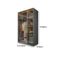 Modern Style Wood Wardrobe Wood Wardrobe with Shelves Armoire Wardrobe Closet Clearhalo 'Armoires & Wardrobes' 'armoires_wardrobes' 'Bedroom Furniture' 'furn' 'furn_armoires_wardrobes' 'Furniture' 1200x1200_9b744f6a-80cc-431e-b6d6-e6bcf3757b3d