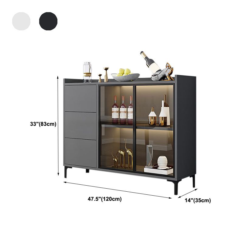 Sala da pranzo contemporanea sideboard ingegnerizzato in legno ingegnerizzato