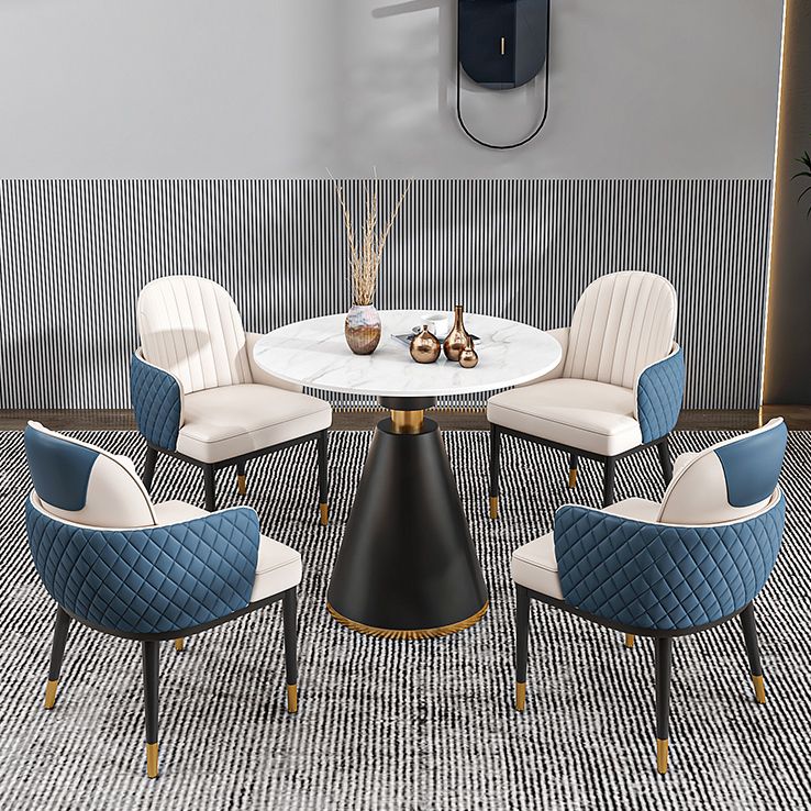 Traditional Luxury Sintered Stone Dinner Table White Round Table with Pedestal Base Clearhalo ' dining_table' 'Dining Tables & Seating' 'Dining Tables' 'furn' 'furn_dining_table' 'Furniture' 'furniture_dining_table' 'Kitchen & Dining Furniture' 'kitchen&dining_furn' 'kitchen' 'kitchen_dining_table' 1200x1200_9b74b1dc-8034-42e8-adff-e9ca46a907f7