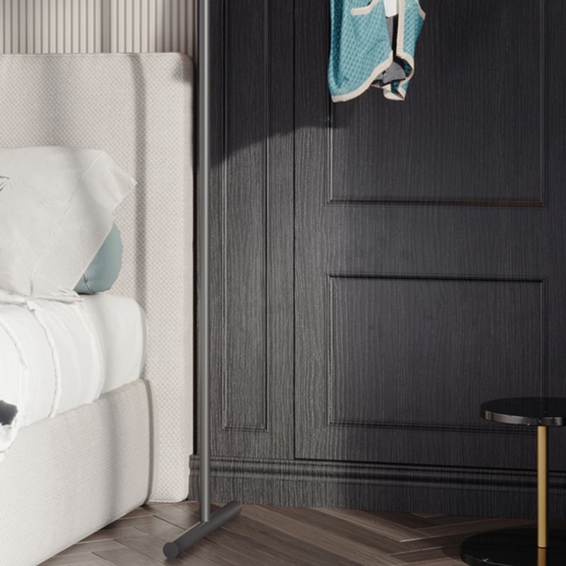 Simplicité Metal Hall Tree Tree Standing Coat Rack avec crochet de manteau