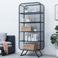 Modern Style Standard Bookcase Metal Bookshelf for Home Office