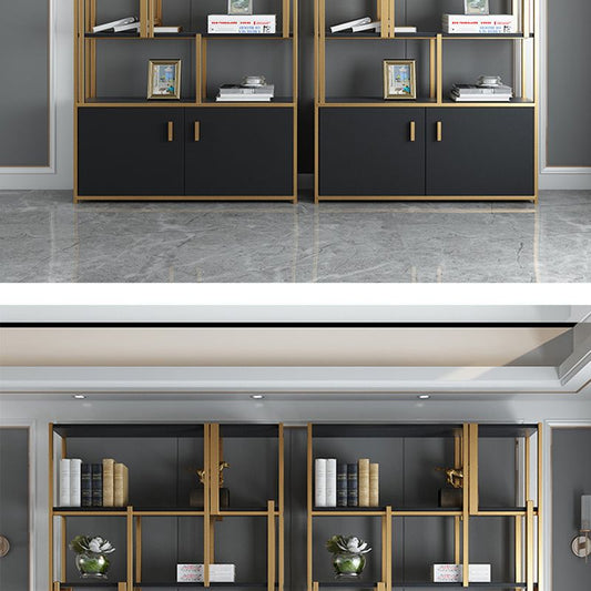 Glam Plank BOEKAST Open metalen boekenkast voor het thuiskantoor