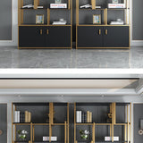 Glam Plank BOEKAST Open metalen boekenkast voor het thuiskantoor