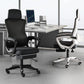 Contemporary Desk Chair High Back Wheels Nylon Fixed Arms Ergonomic Mesh Chair Clearhalo 'furn' 'furn_office_chair' 'Furniture' 'Office Chairs' 'Office Furniture' 'office_chair' 1200x1200_9b7b672c-81aa-43eb-be9e-0a70b398dac5