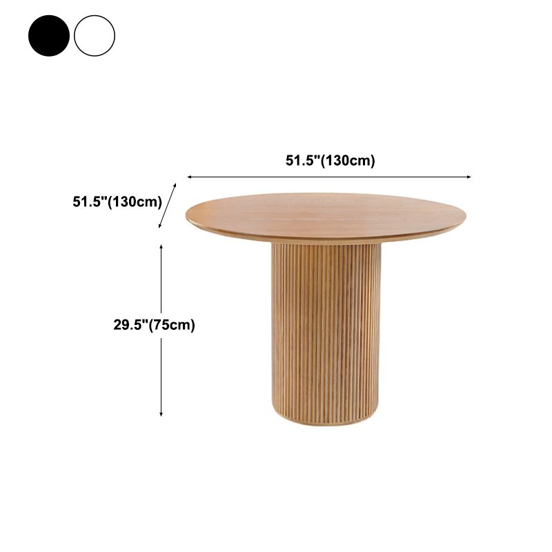Pine Solid Wood Dining Table Modern Round Pub Table with Natural Finish Legs Clearhalo 'Dining Tables & Seating' 'Dining Tables' 'dining_table' 'furn' 'furn_dining_table' 'Furniture' 'furniture_dining_table' 'Kitchen & Dining Furniture' 'kitchen' 'kitchen_dining_table' 1200x1200_9b7bed21-8048-4166-9e12-f09a8a8fe124
