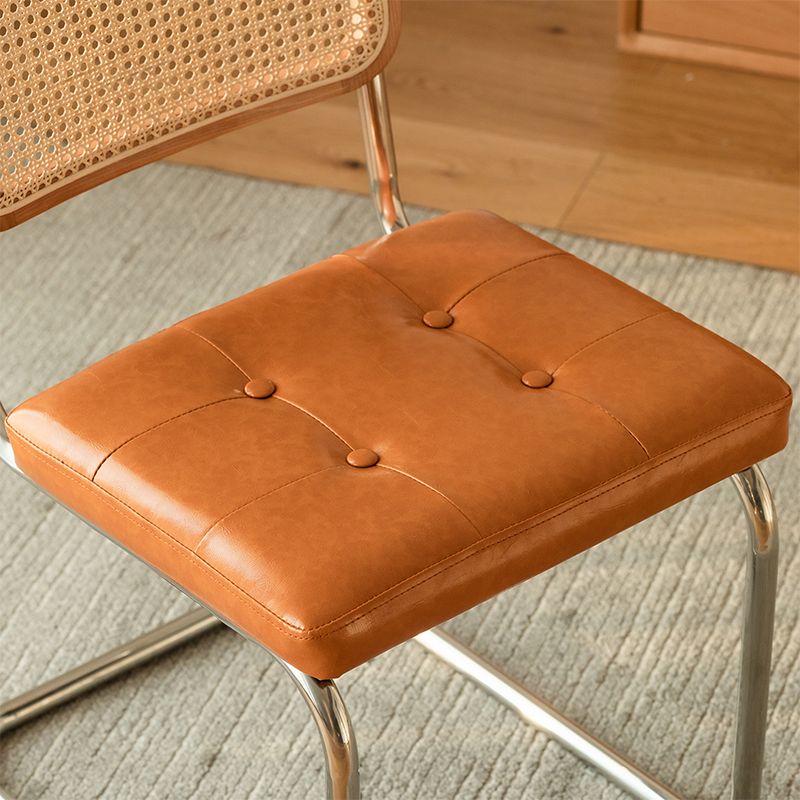 Zeitgenössischer Stil offener Leder gepolsterte Hausspeiseln zu Hause